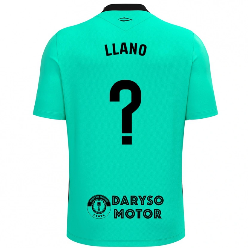 Danxen Damen Guillermo Llano #0 Trikot Türkis Schwarz Torwarttrikot 2025/26 Schweiz
