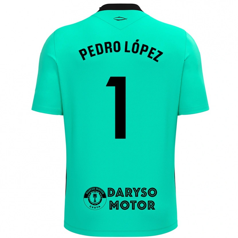 Danxen Damen Pedro López #1 Trikot Türkis Schwarz Torwarttrikot 2025/26 Schweiz