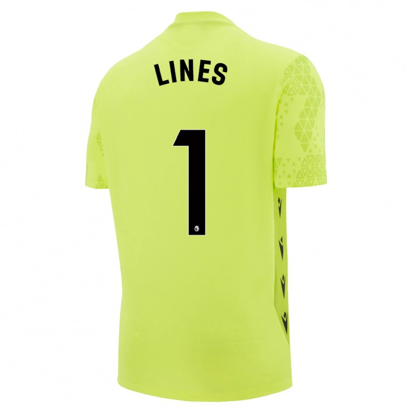 Danxen Damen Laura Inés Aguilar #1 Trikot Gelbgrün Schwarz Torwarttrikot 2025/26 Schweiz