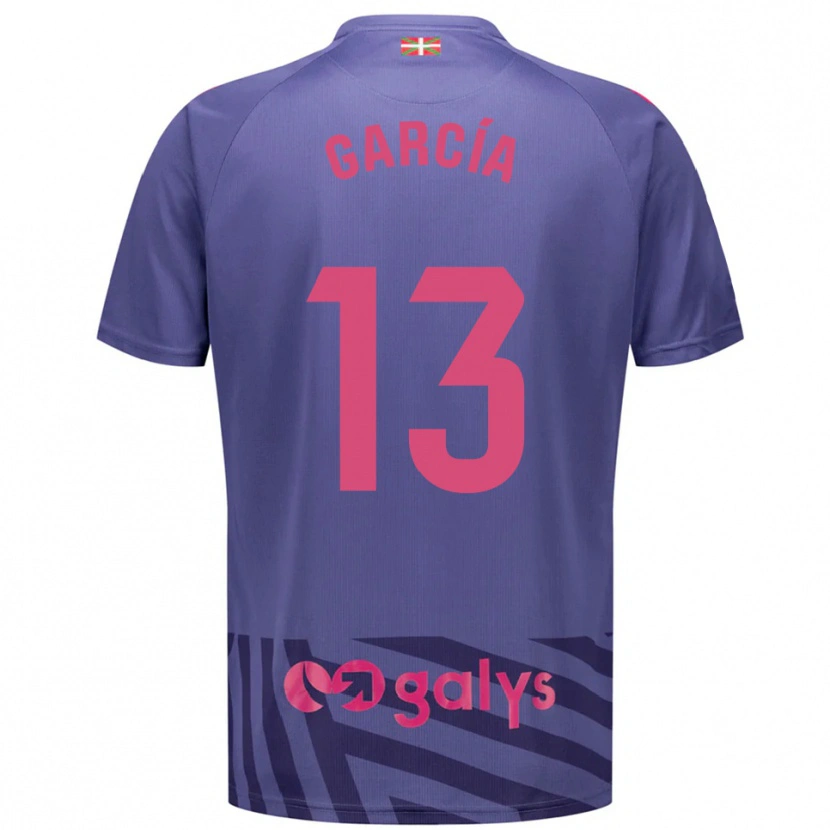 Danxen Damen Jon García #13 Trikot Blaugrau Violett Torwarttrikot 2025/26 Schweiz