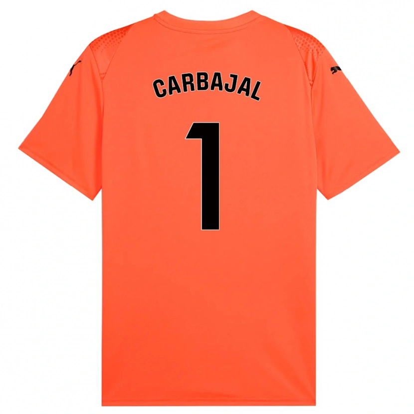 Danxen Damen Cristina Díaz Carbajal #1 Trikot Orange Schwarz Rot Torwarttrikot 2025/26 Schweiz