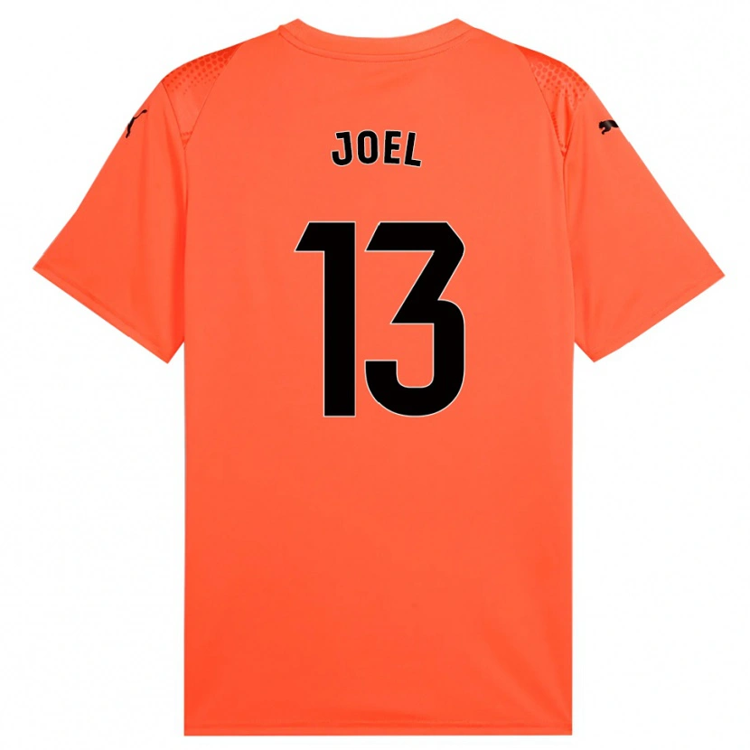 Danxen Damen Christian Joel #13 Trikot Orange Schwarz Rot Torwarttrikot 2025/26 Schweiz