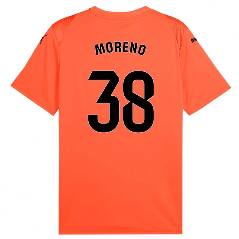 Danxen Damen Gerard Moreno #38 Trikot Orange Schwarz Rot Torwarttrikot 2025/26 Schweiz