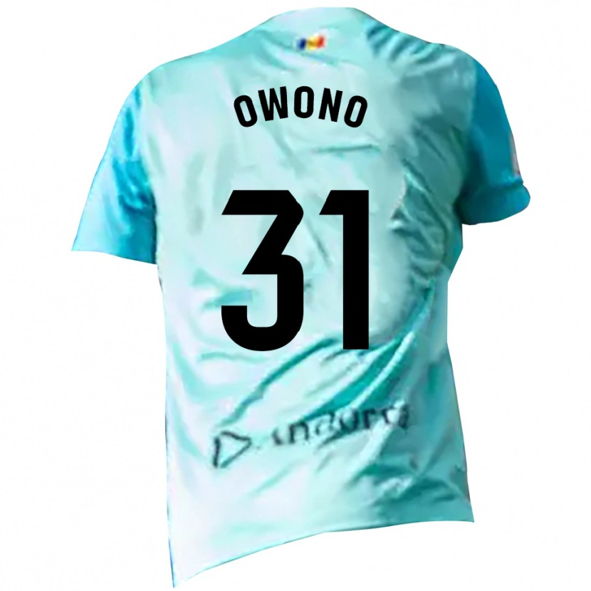Danxen Damen Jesús Owono #31 Trikot Cyan Schwarz Torwarttrikot 2025/26 Schweiz