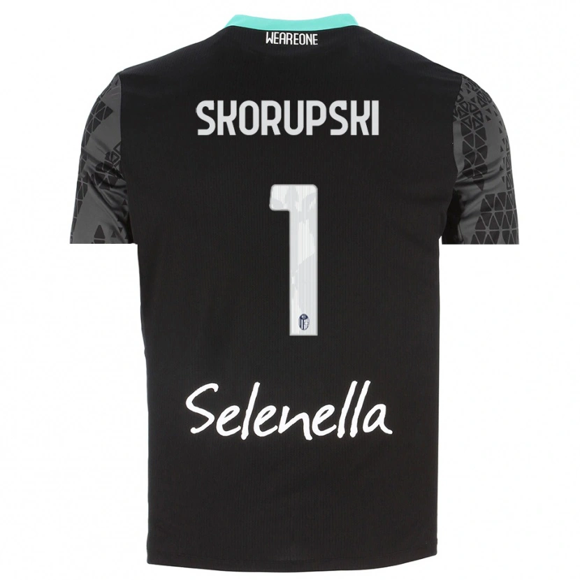 Danxen Damen Lukasz Skorupski #1 Trikot Grau Schwarz Weiß Torwarttrikot 2025/26 Schweiz