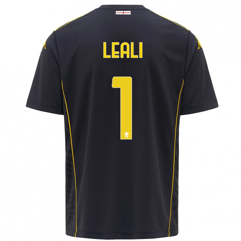 Danxen Damen Nicola Leali #1 Trikot Schwarz Gelb Torwarttrikot 2025/26 Schweiz