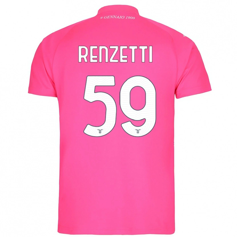 Danxen Damen Davide Renzetti #59 Trikot Tiefrosa Torwarttrikot 2025/26 Schweiz