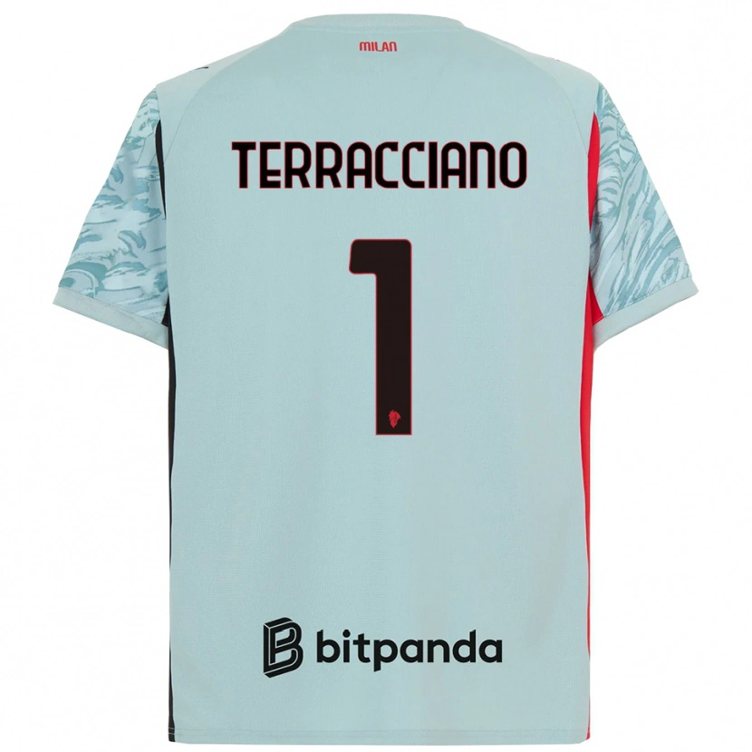 Danxen Damen Pietro Terracciano #1 Trikot Hellblau Rot Torwarttrikot 2025/26 Schweiz
