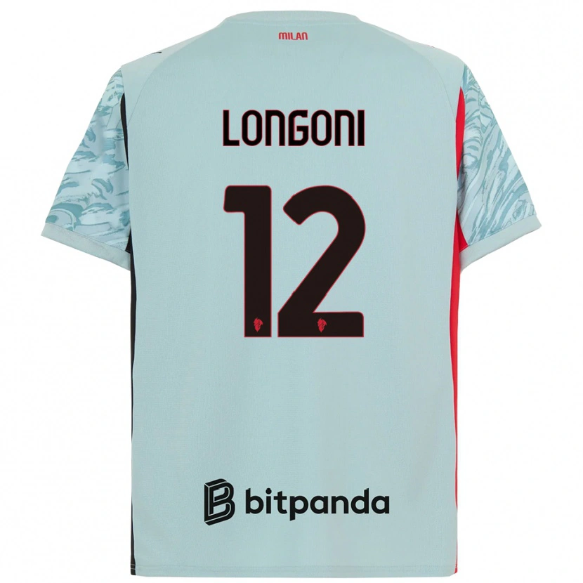 Danxen Damen Alessandro Longoni #12 Trikot Hellblau Rot Torwarttrikot 2025/26 Schweiz