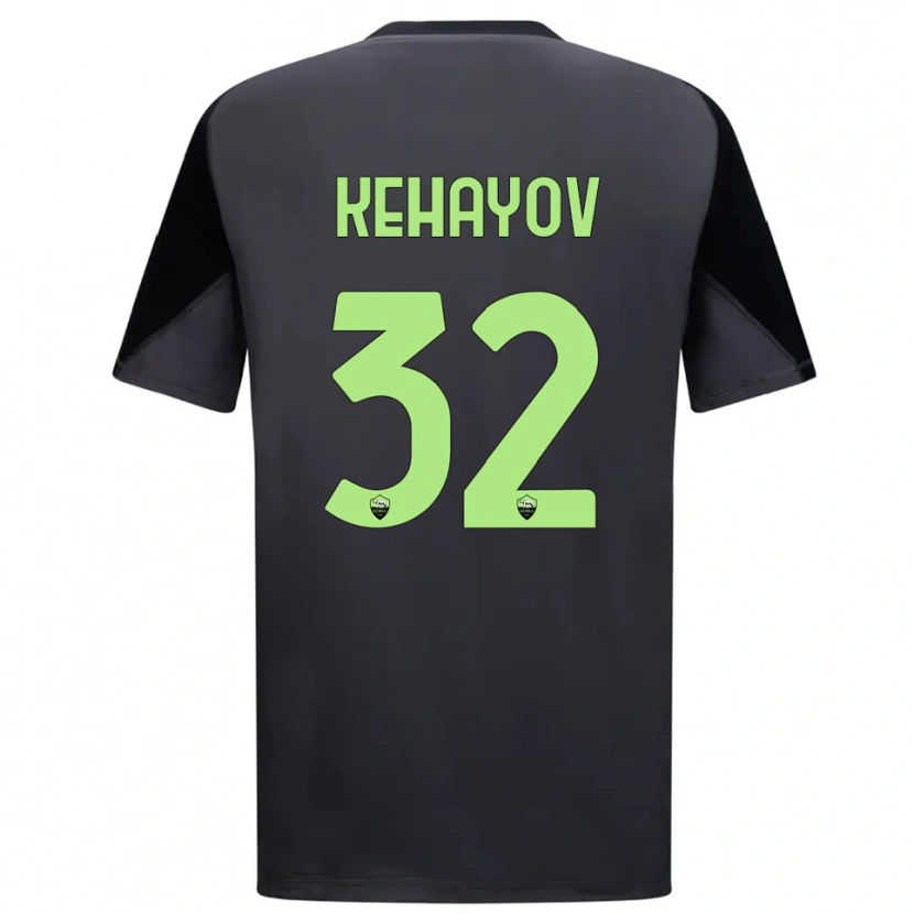 Danxen Damen Atanas Kehayov #32 Trikot Schwarz Hellgrün Torwarttrikot 2025/26 Schweiz