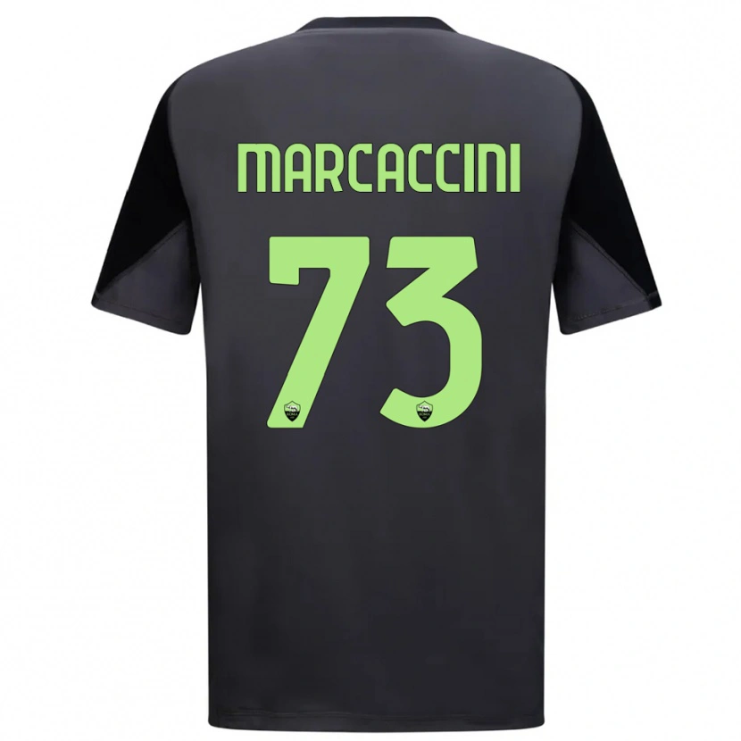 Danxen Damen Alessio Marcaccini #73 Trikot Schwarz Hellgrün Torwarttrikot 2025/26 Schweiz