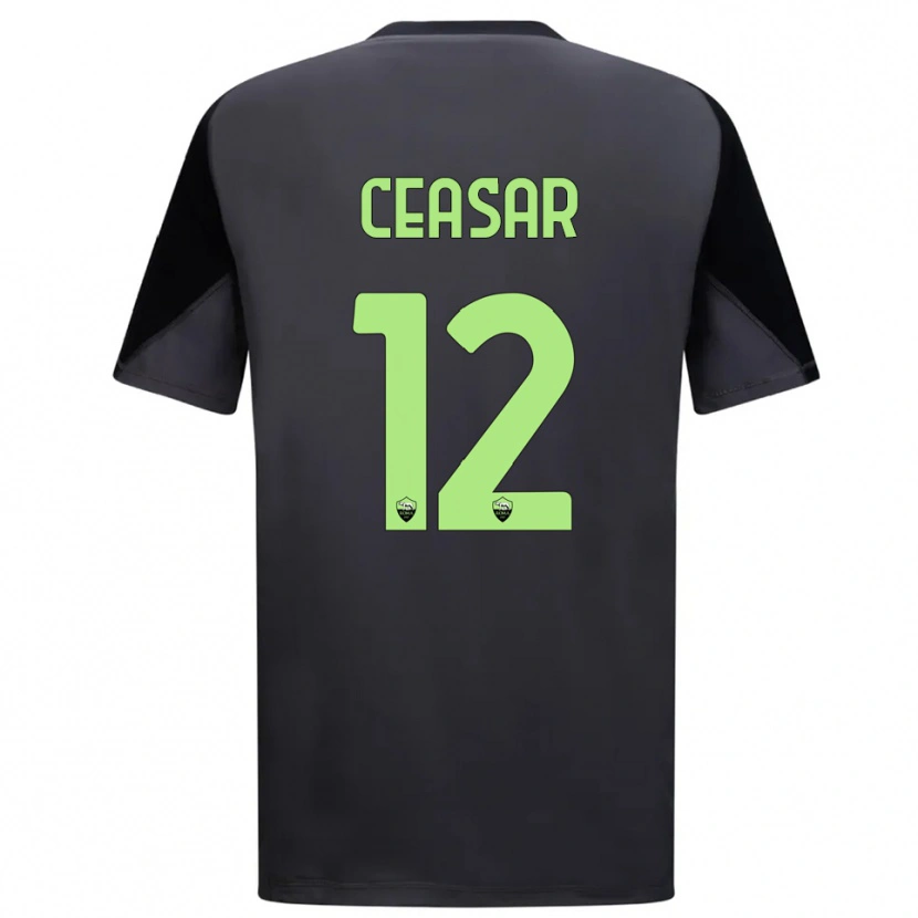 Danxen Damen Camelia Ceasar #12 Trikot Schwarz Hellgrün Torwarttrikot 2025/26 Schweiz