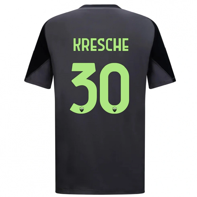 Danxen Damen Isabella Kresche #30 Trikot Schwarz Hellgrün Torwarttrikot 2025/26 Schweiz