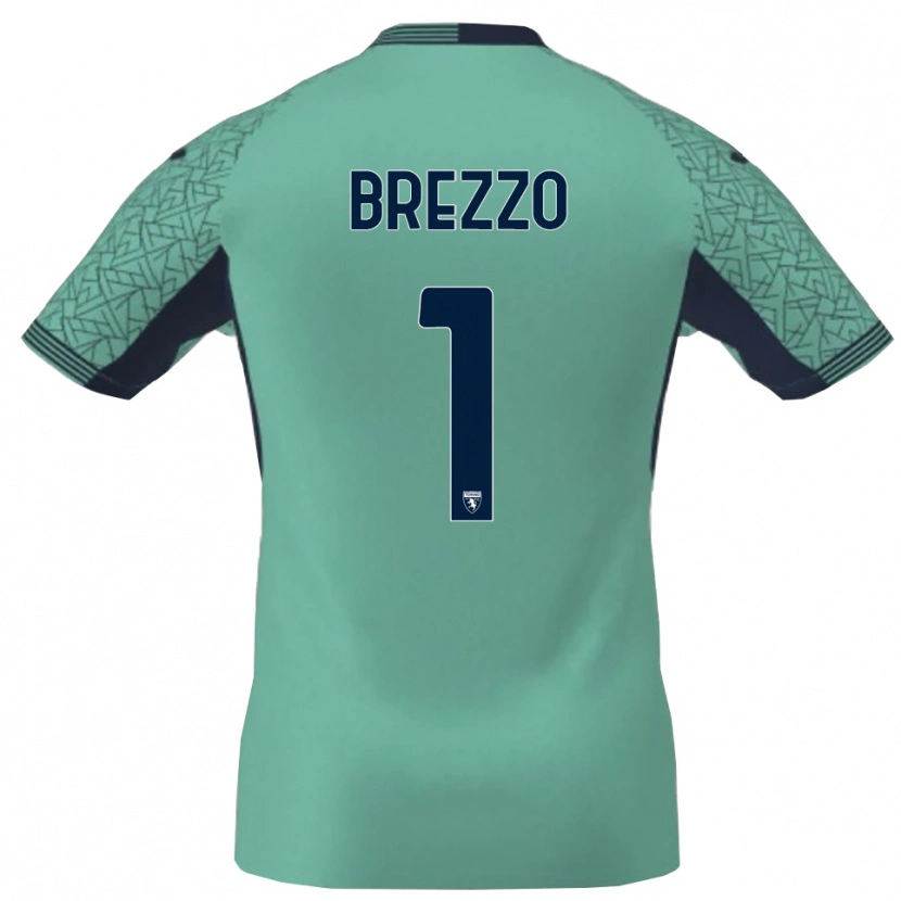 Danxen Damen Matteo Brezzo #1 Trikot Lagunenblau Torwarttrikot 2025/26 Schweiz