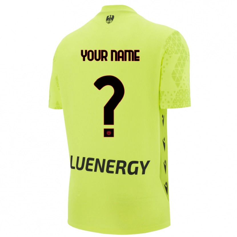 Danxen Damen Udinese Calcio Trikot Grün Gelb Schwarz Torwarttrikot 2025/26 Schweiz