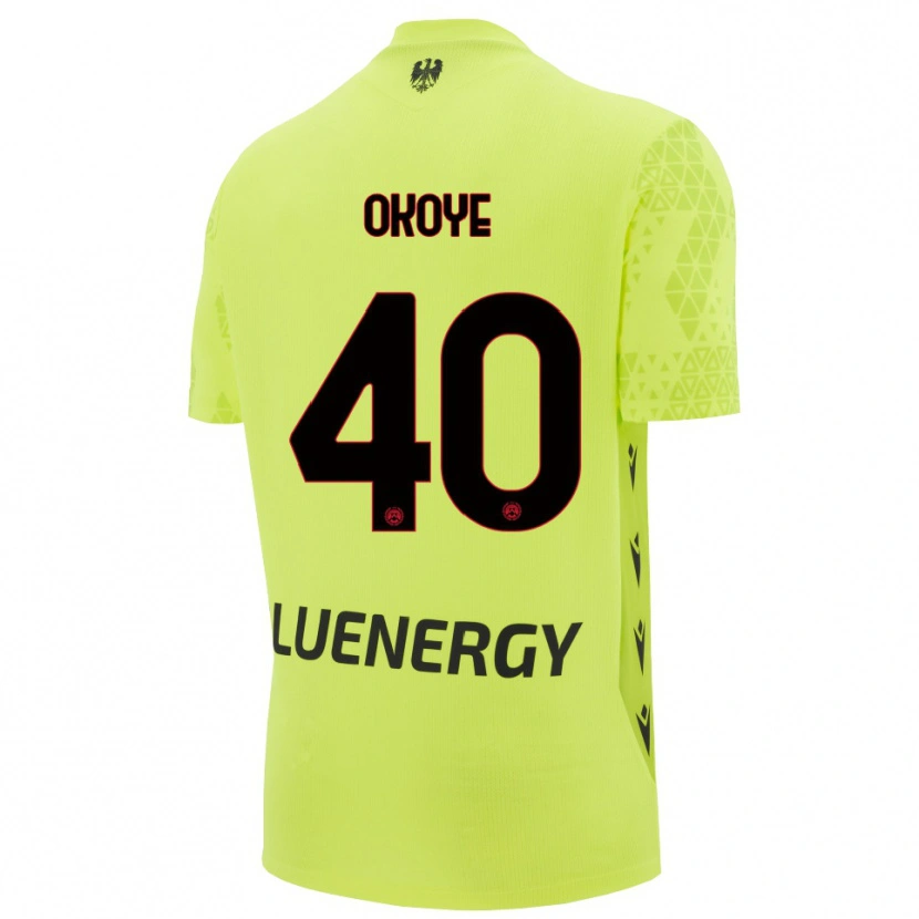Danxen Damen Maduka Okoye #40 Trikot Grün Gelb Schwarz Torwarttrikot 2025/26 Schweiz