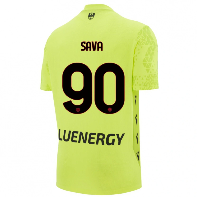 Danxen Damen Răzvan Sava #90 Trikot Grün Gelb Schwarz Torwarttrikot 2025/26 Schweiz
