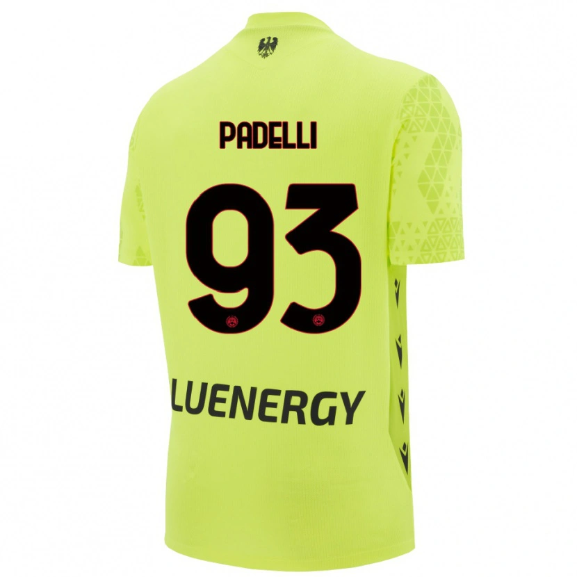 Danxen Damen Daniele Padelli #93 Trikot Grün Gelb Schwarz Torwarttrikot 2025/26 Schweiz