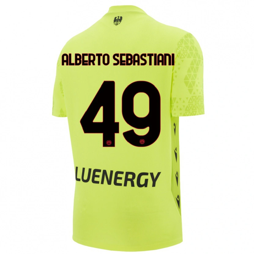 Danxen Damen José Alberto Sebastiani #49 Trikot Grün Gelb Schwarz Torwarttrikot 2025/26 Schweiz