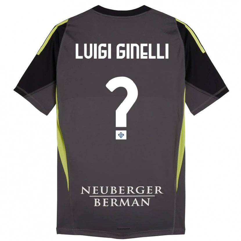 Danxen Damen Lorenzo Luigi Ginelli #0 Trikot Schwarz Hellgrün Torwarttrikot 2025/26 Schweiz