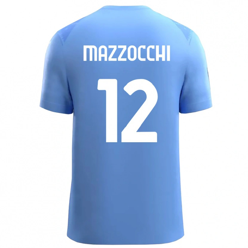 Danxen Damen Alessandro Mazzocchi #12 Trikot Himmelblau Weiß Torwarttrikot 2025/26 Schweiz
