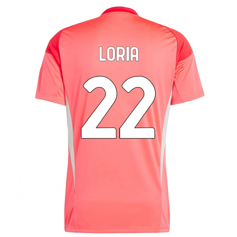 Danxen Damen Leonardo Loria #22 Trikot Rot Weiß Torwarttrikot 2025/26 Schweiz