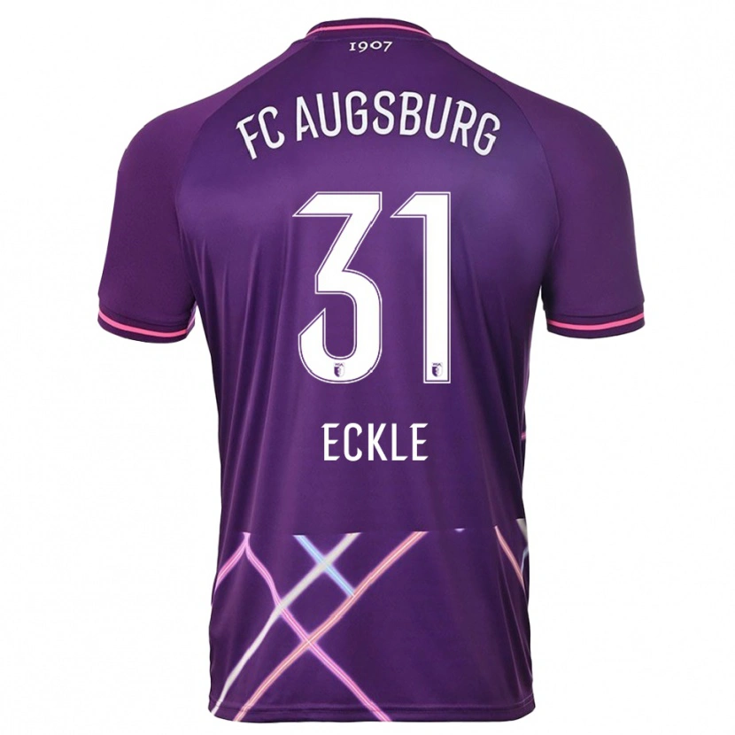 Danxen Damen Philipp Eckle #31 Trikot Lila Pink Torwarttrikot 2025/26 Schweiz