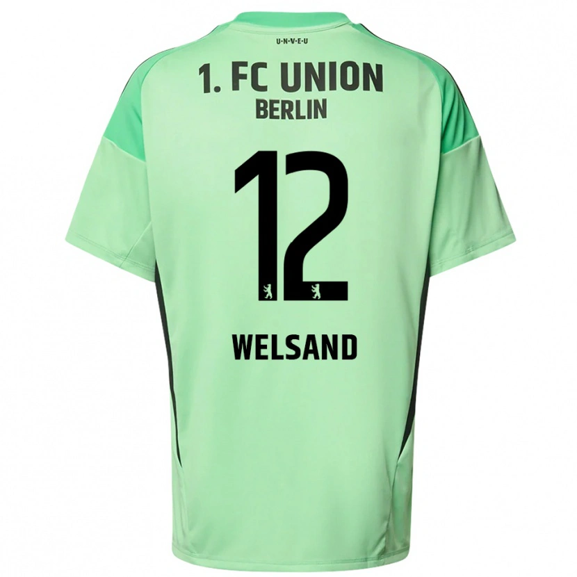 Danxen Damen Oskar Welsand #12 Trikot Hellgrün Schwarz Torwarttrikot 2025/26 Schweiz