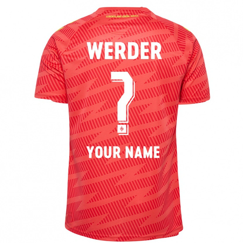 Danxen Damen Werder Bremen Trikot Rot Gelb Torwarttrikot 2025/26 Schweiz