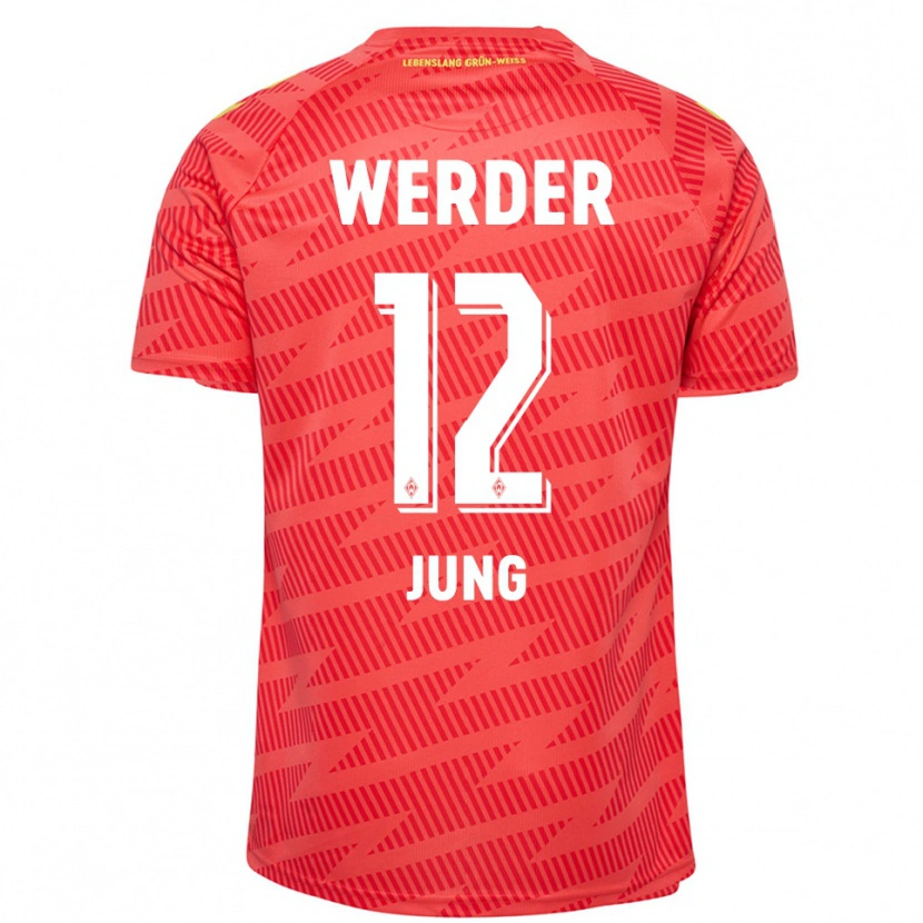 Danxen Damen Hugo Jung #12 Trikot Rot Gelb Torwarttrikot 2025/26 Schweiz