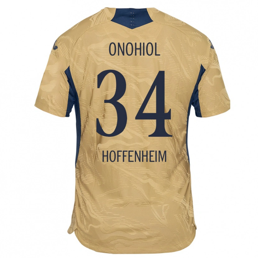 Danxen Damen Yannick Onohiol #34 Trikot Hellbraun Schwarz Torwarttrikot 2025/26 Schweiz