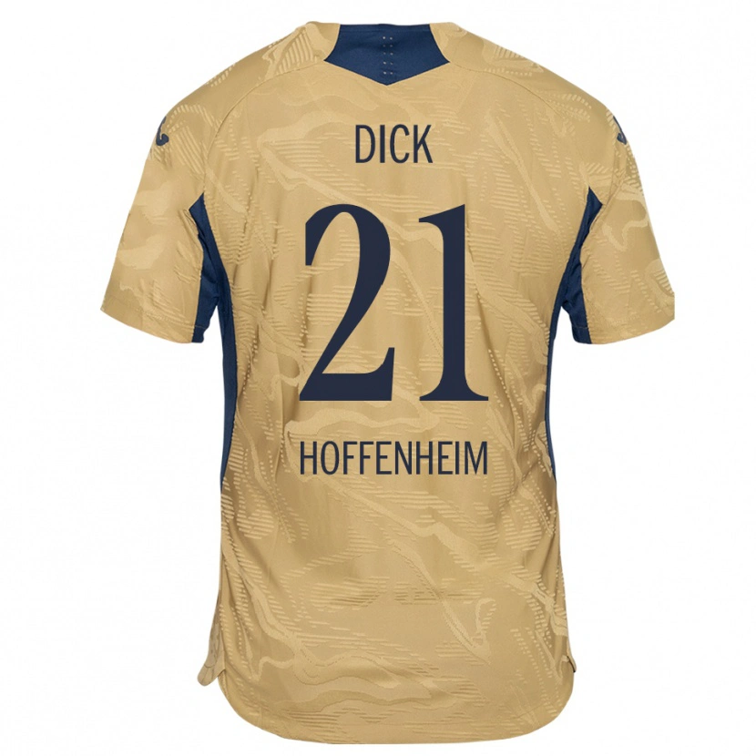 Danxen Damen Laura Dick #21 Trikot Hellbraun Schwarz Torwarttrikot 2025/26 Schweiz