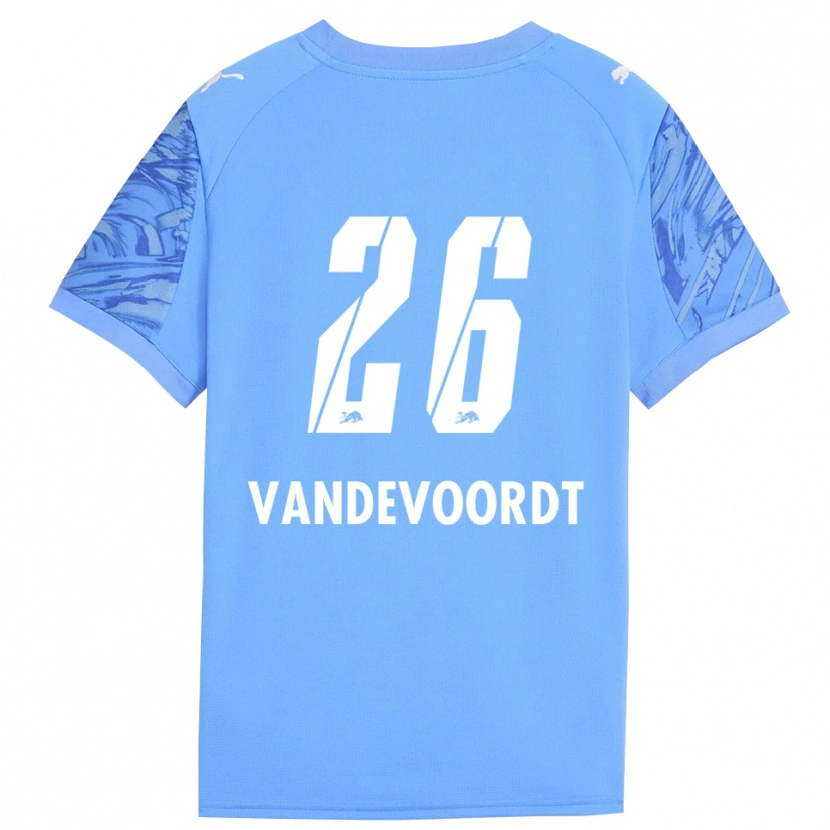Danxen Damen Maarten Vandevoordt #26 Trikot Königsblau Rot Torwarttrikot 2025/26 Schweiz
