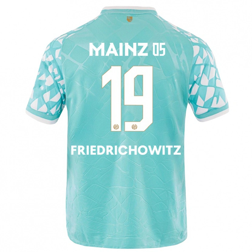 Danxen Damen Anna Friedrichowitz #19 Trikot Türkis Weiß Torwarttrikot 2025/26 Schweiz