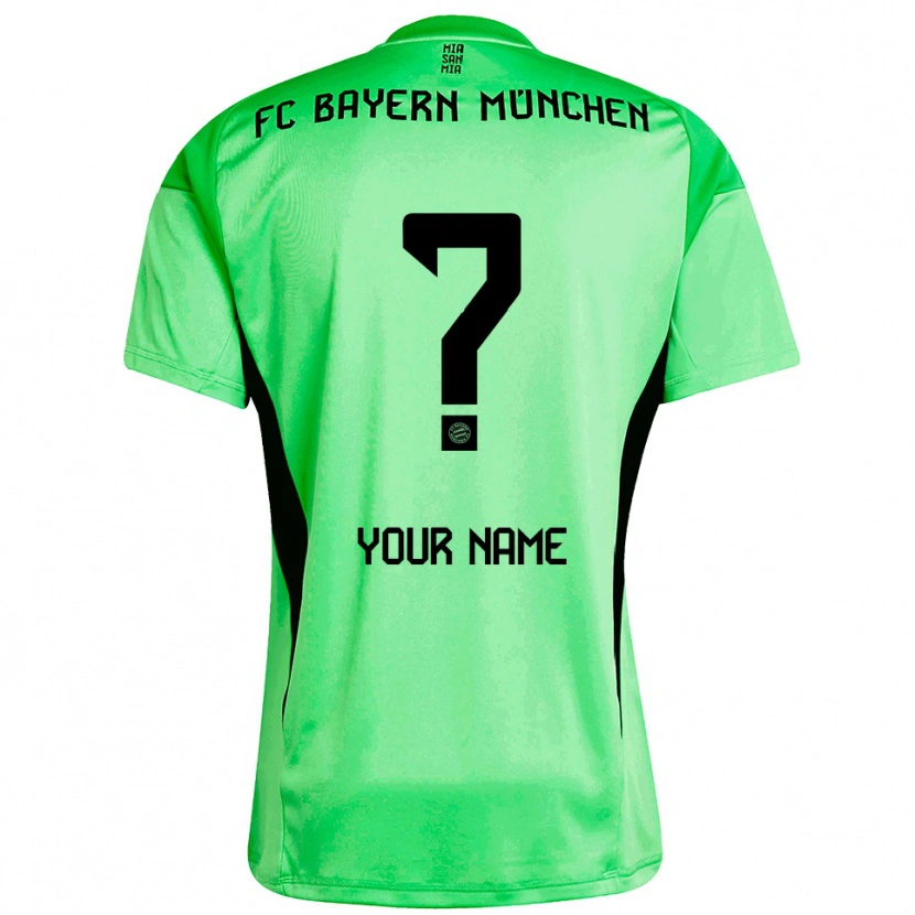 Danxen Damen Bayern Munich Trikot Mittel Frühlingsgrün Torwarttrikot 2025/26 Schweiz