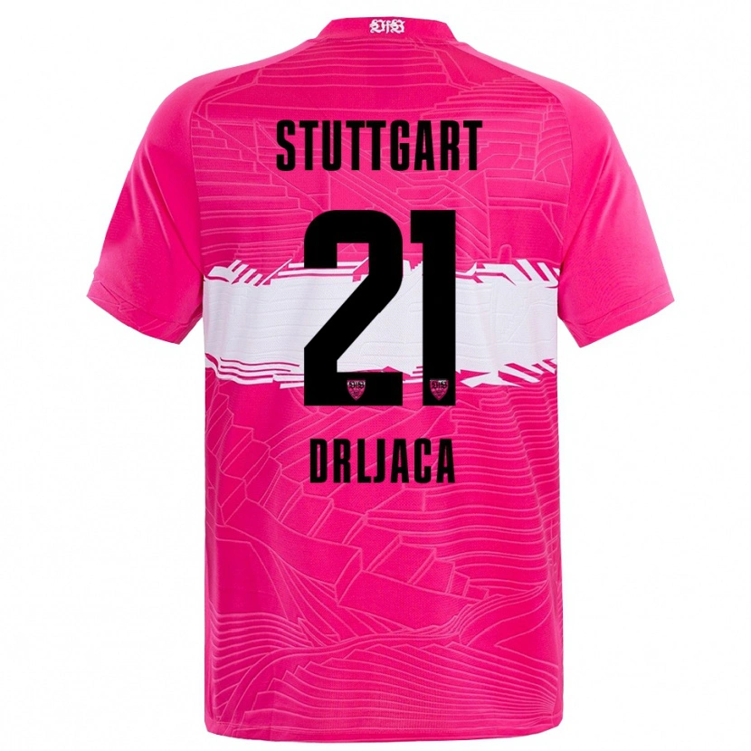Danxen Damen Stefan Drljaca #21 Trikot Tiefrosa Schwarz Torwarttrikot 2025/26 Schweiz