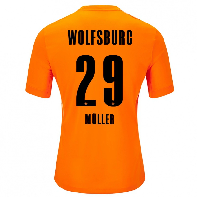Danxen Damen Marius Müller #29 Trikot Rot Schwarz Torwarttrikot 2025/26 Schweiz