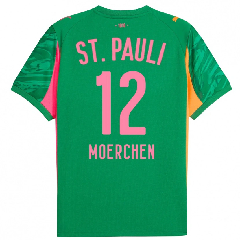 Danxen Damen Theo Moerchen #12 Trikot Grün Orange Pink Torwarttrikot 2025/26 Schweiz