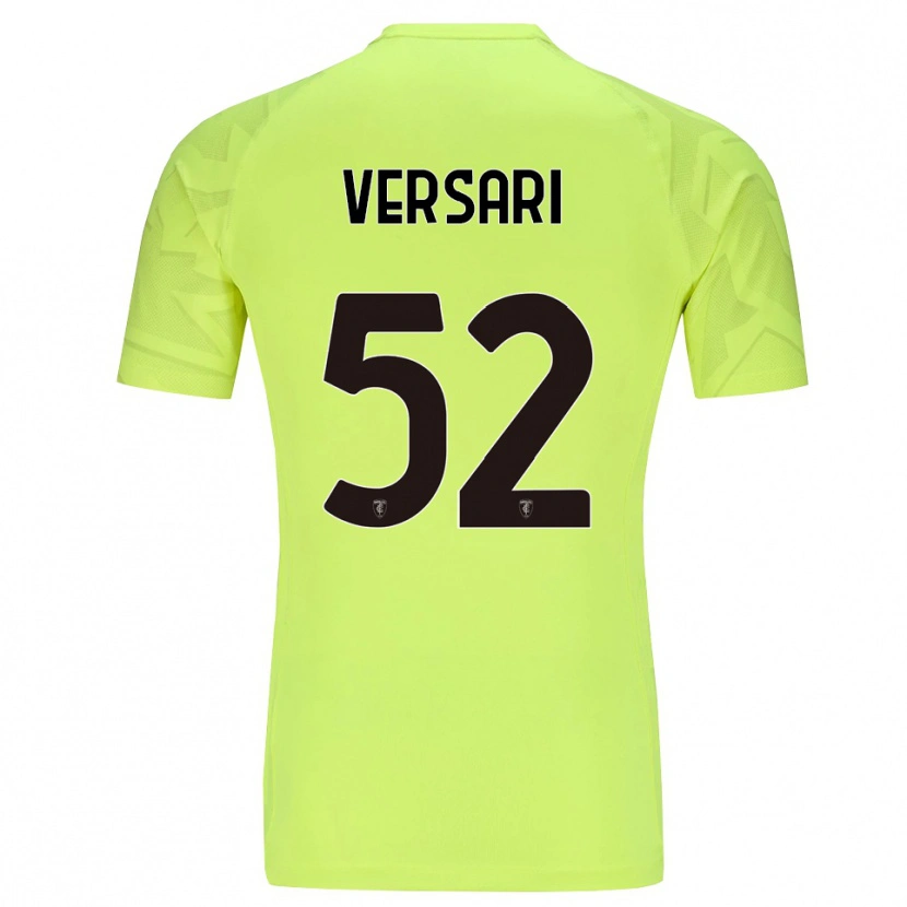 Danxen Damen Francesco Versari #52 Trikot Fluoreszierendes Grün Torwarttrikot 2025/26 Schweiz