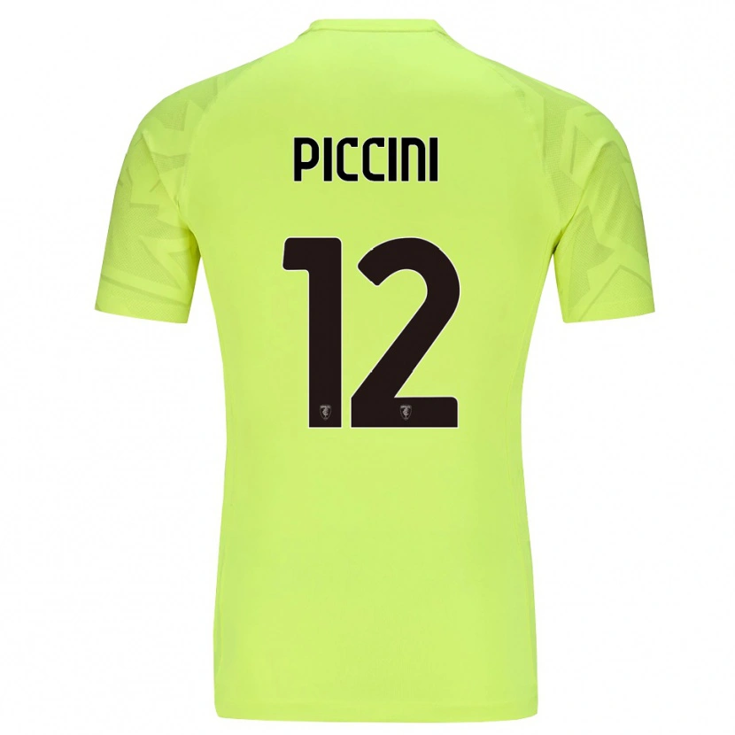 Danxen Damen Bernardo Piccini #12 Trikot Fluoreszierendes Grün Torwarttrikot 2025/26 Schweiz