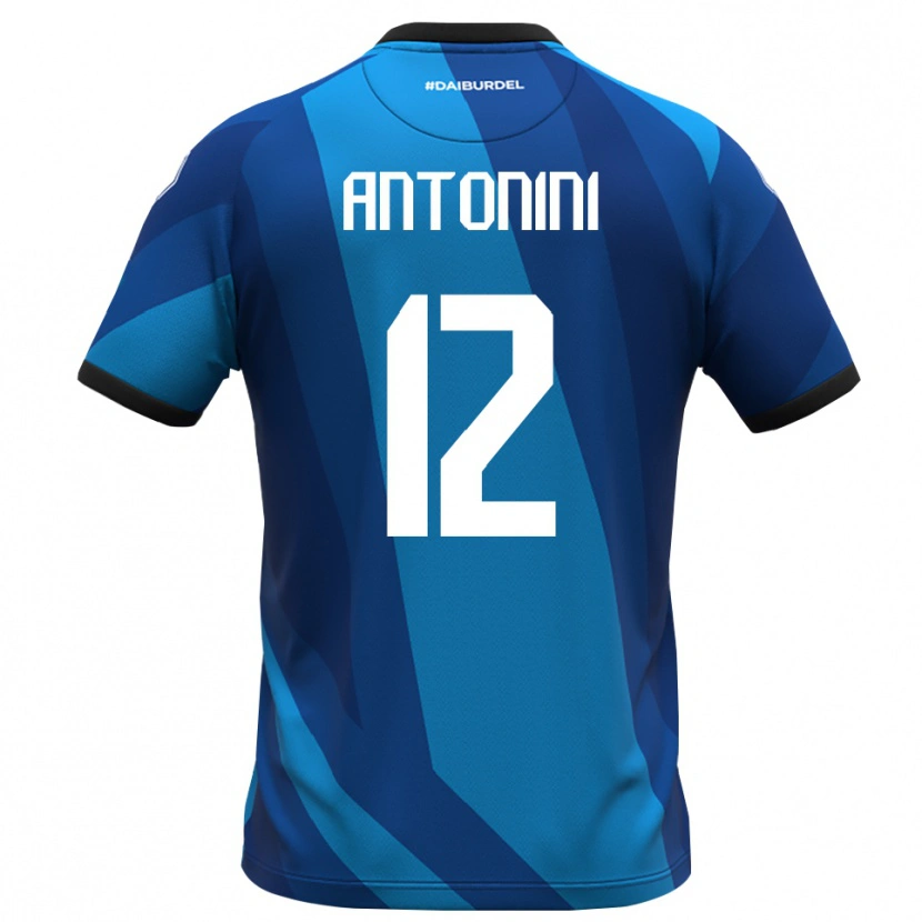 Danxen Damen Francesco Antonini #12 Trikot Königsblau Orange Torwarttrikot 2025/26 Schweiz