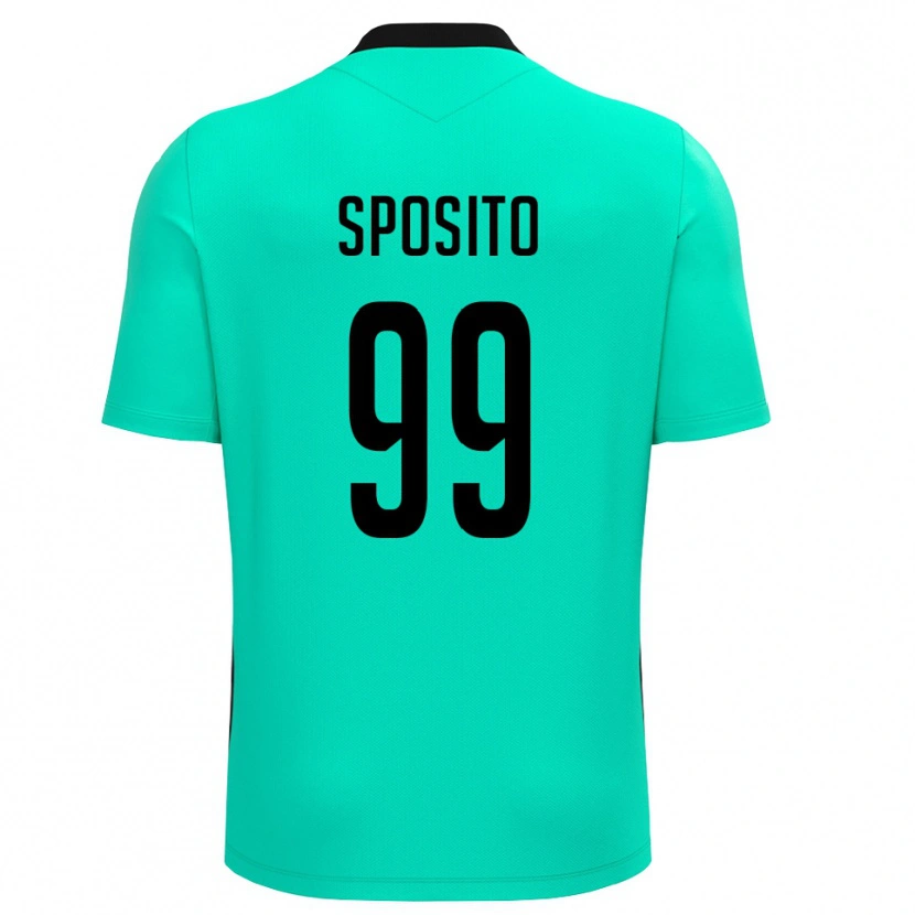 Danxen Damen Alex Sposito #99 Trikot Türkis Schwarz Torwarttrikot 2025/26 Schweiz