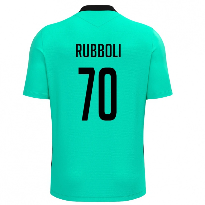 Danxen Damen Lorenzo Rubboli #70 Trikot Türkis Schwarz Torwarttrikot 2025/26 Schweiz