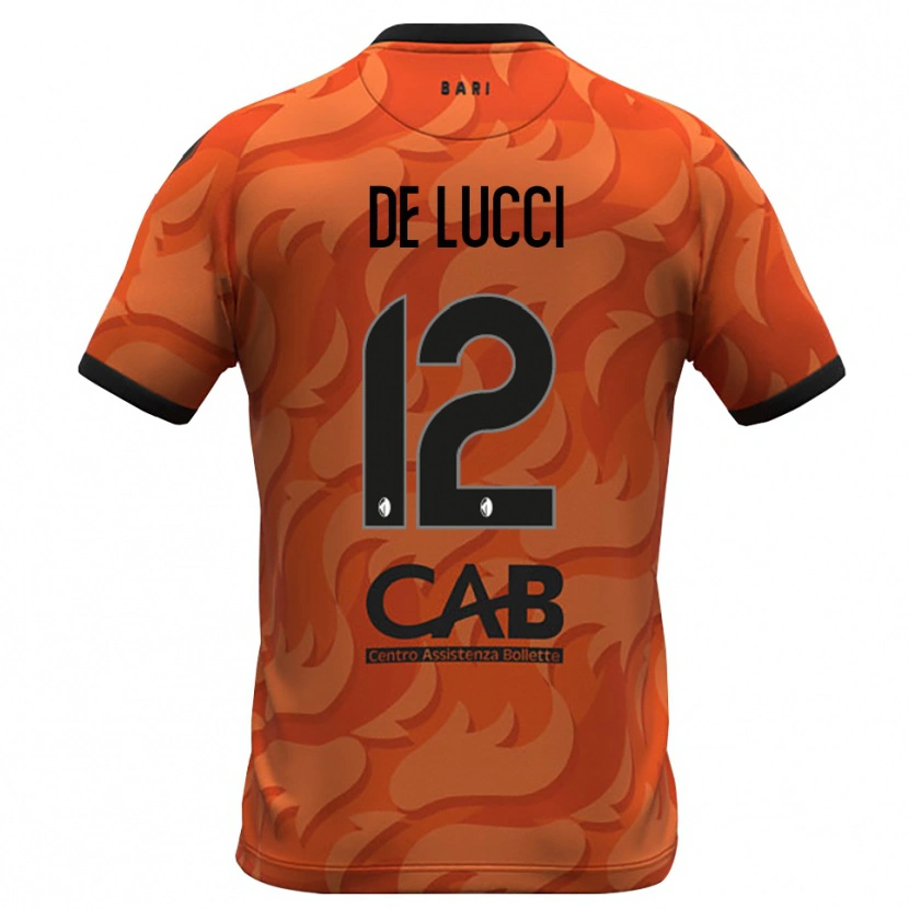 Danxen Damen Paolo De Lucci #12 Trikot Dunkles Orange Schwarz Torwarttrikot 2025/26 Schweiz