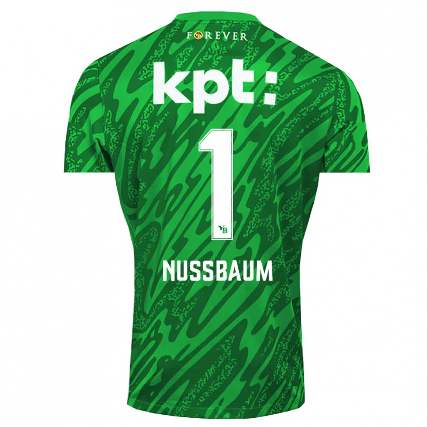 Danxen Damen Ramon Nussbaum #1 Trikot Grün Weiß Torwarttrikot 2025/26 Schweiz