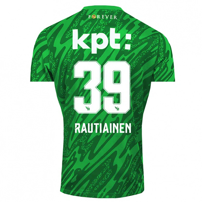 Danxen Damen Iina Rautiainen #39 Trikot Grün Weiß Torwarttrikot 2025/26 Schweiz
