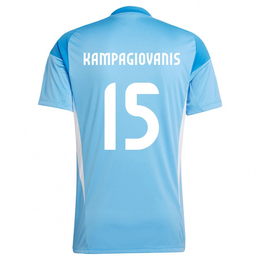 Danxen Damen Anastasios Kampagiovanis #15 Trikot Tiefblauer Himmel Torwarttrikot 2025/26 Schweiz