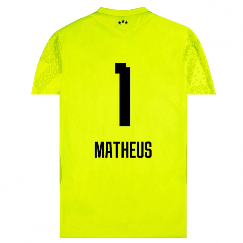 Danxen Damen Matheus #1 Trikot Gelb Grün Schwarz Torwarttrikot 2025/26 Schweiz