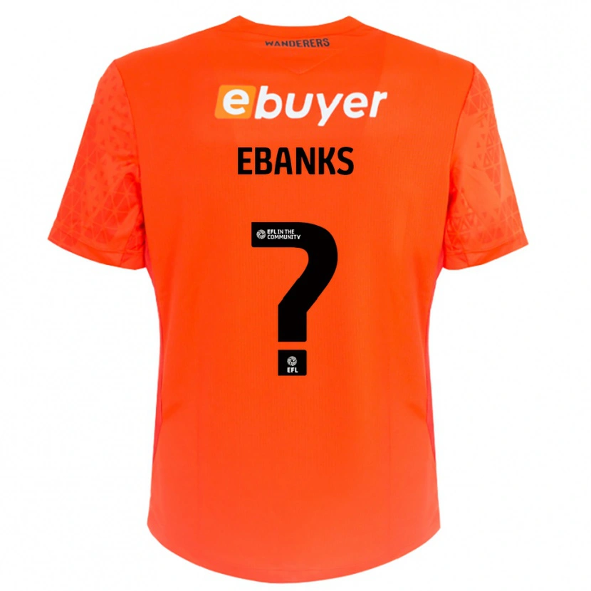 Danxen Damen Eve Ebanks #0 Trikot Orange Schwarz Torwarttrikot 2025/26 Schweiz