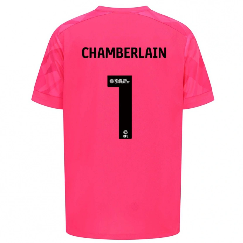 Danxen Damen Ceryn Chamberlain #1 Trikot Rosenrosa Torwarttrikot 2025/26 Schweiz